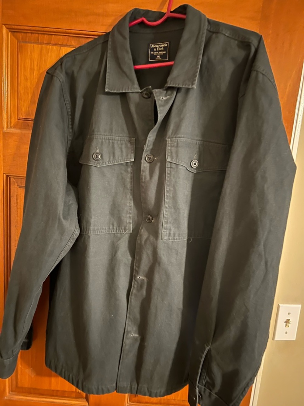 Abercrombie & Fitch Men's Black Field Jacket